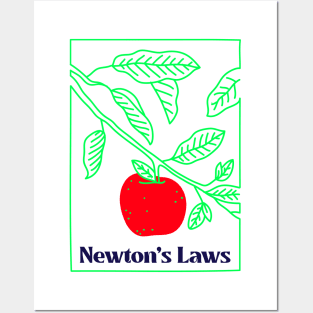 Newton's Law Posters and Art